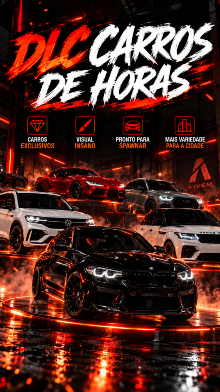 66 VEICULOS - DLC CARROS DE HORAS
